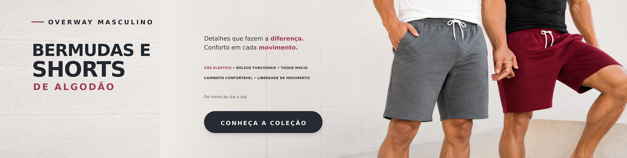 Overway | Roupas Fitness e Casuais com Fabricação Própria