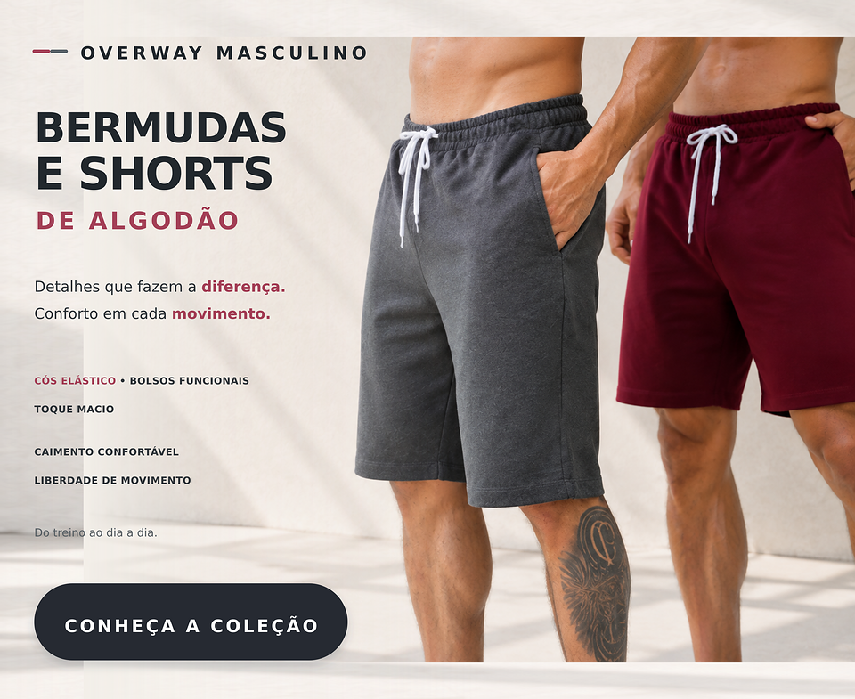 Overway | Roupas Fitness e Casuais com Fabricação Própria