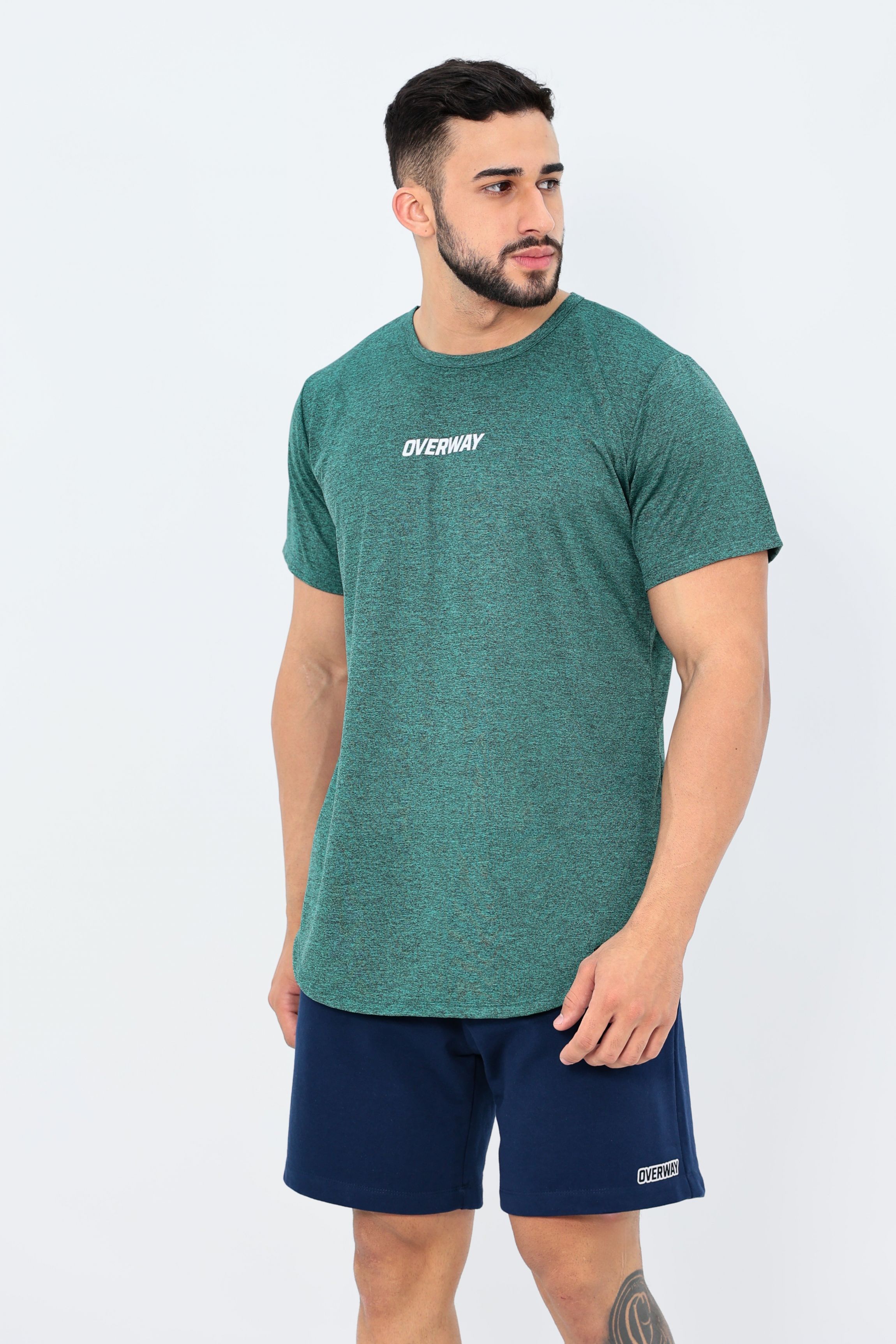 Camiseta OverDry Águia Masculina / Athletic Fit - Verde
