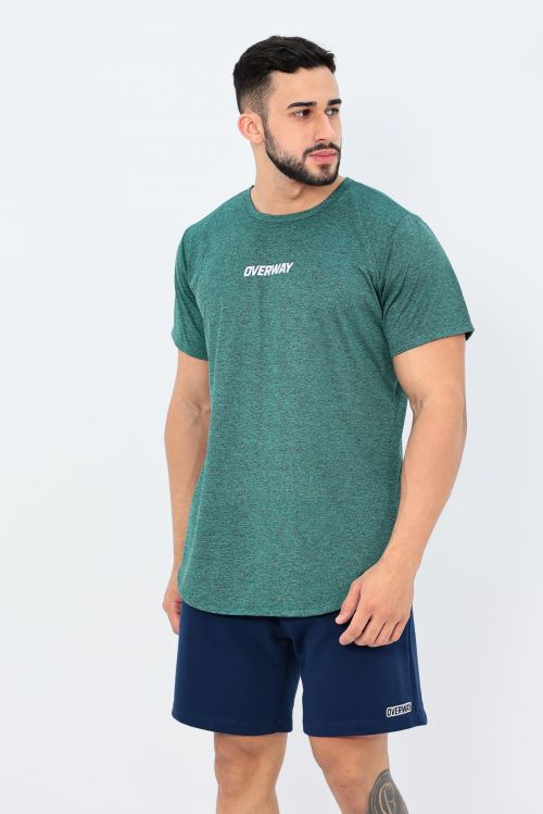 Camiseta OverDry �guia Masculina / Athletic Fit - Verde