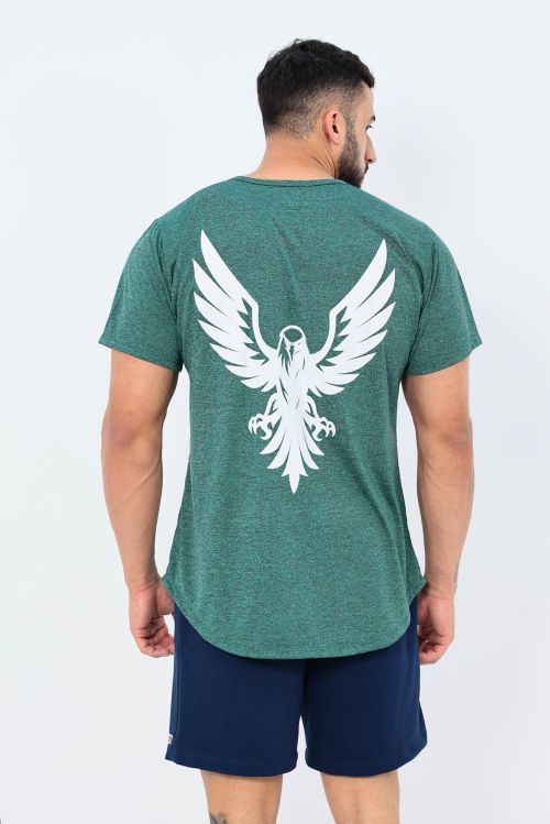 Camiseta OverDry �guia Masculina / Athletic Fit - Verde