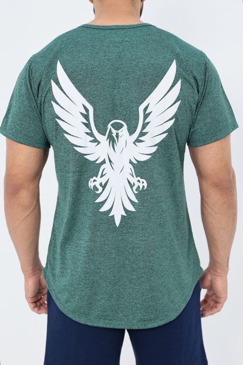 Camiseta OverDry Águia Masculina / Athletic Fit - Verde
