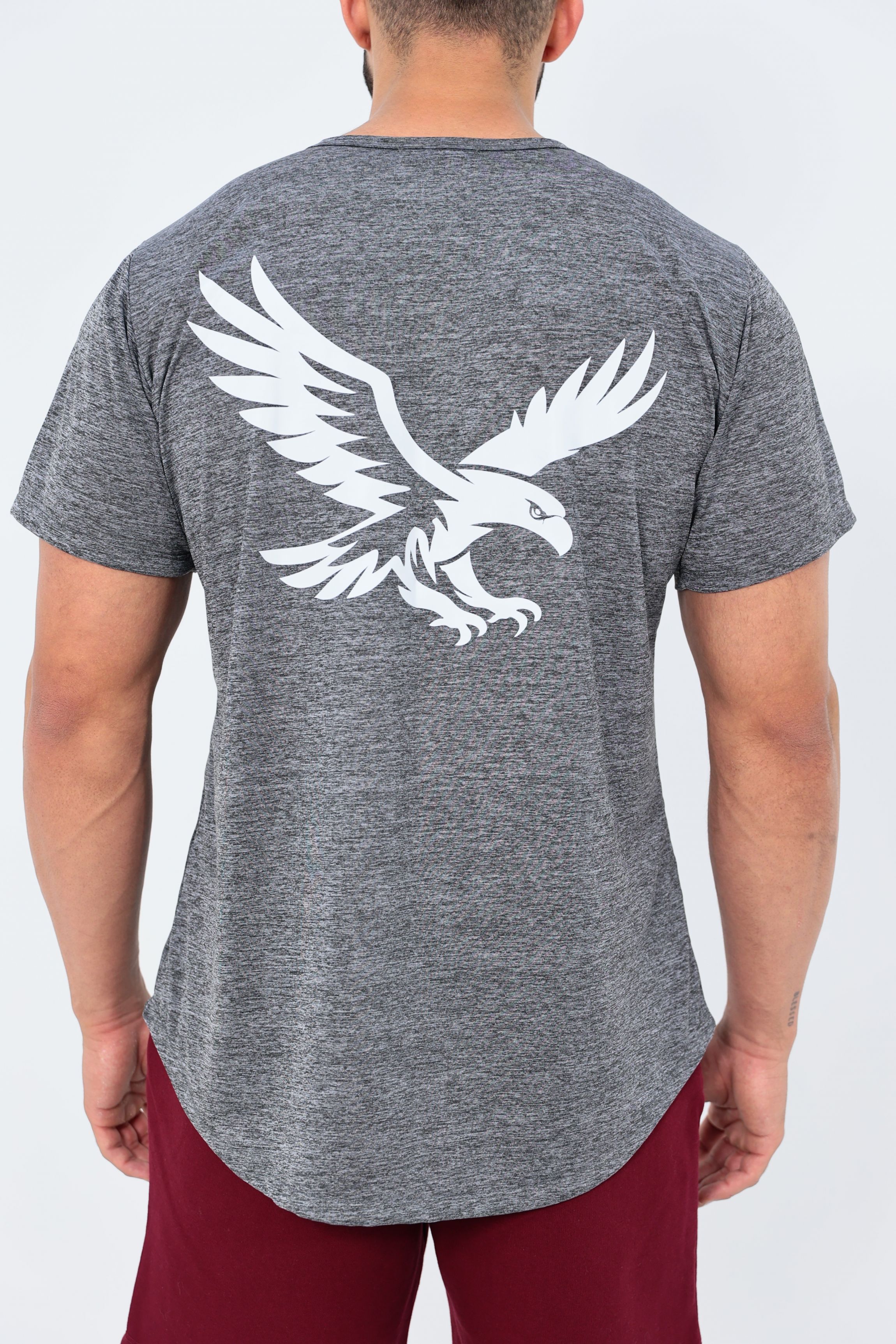 Camiseta OverDry Masculina / Athletic Fit - Cinza