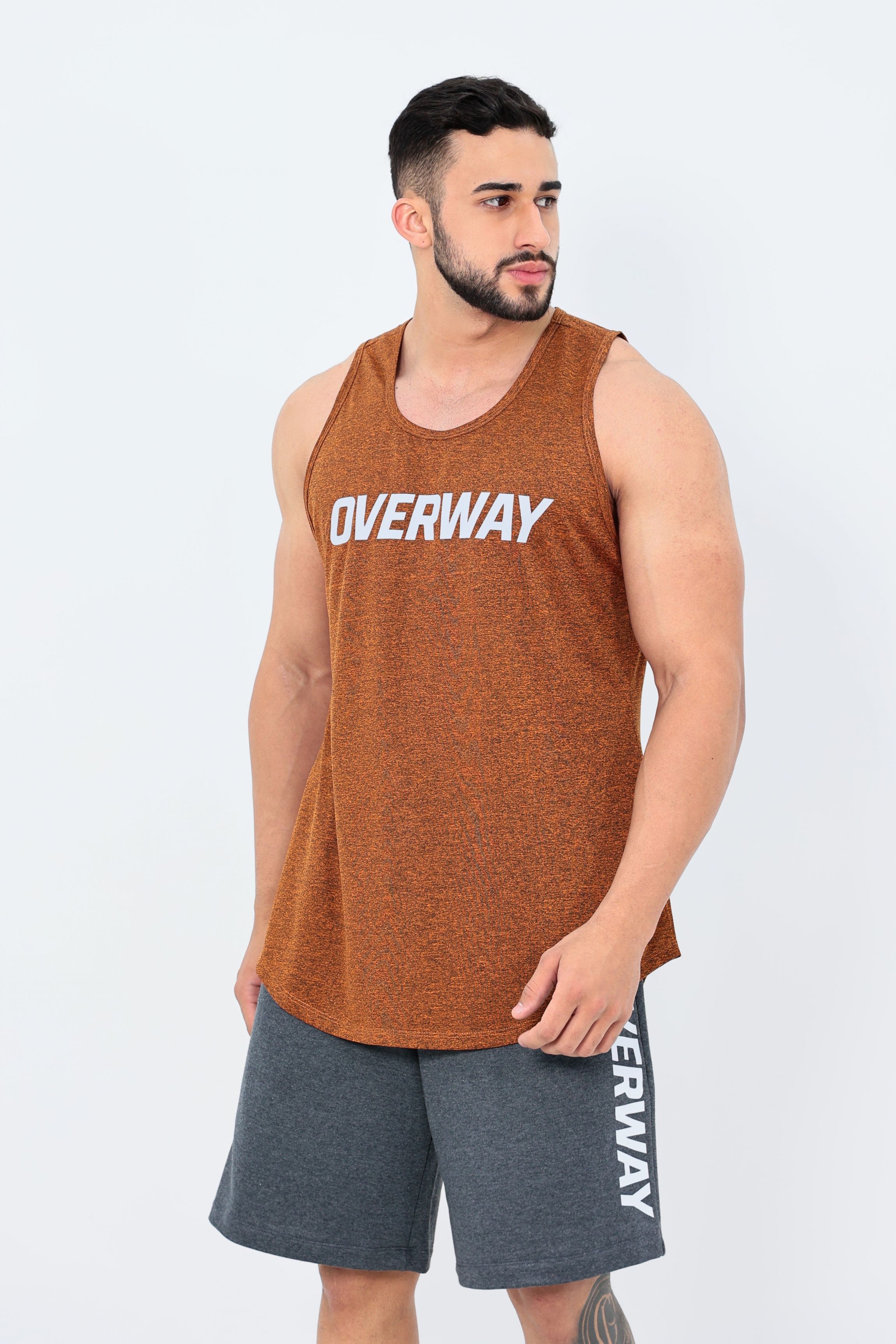 Regata OverDry Masculina / Active Fit - Laranja