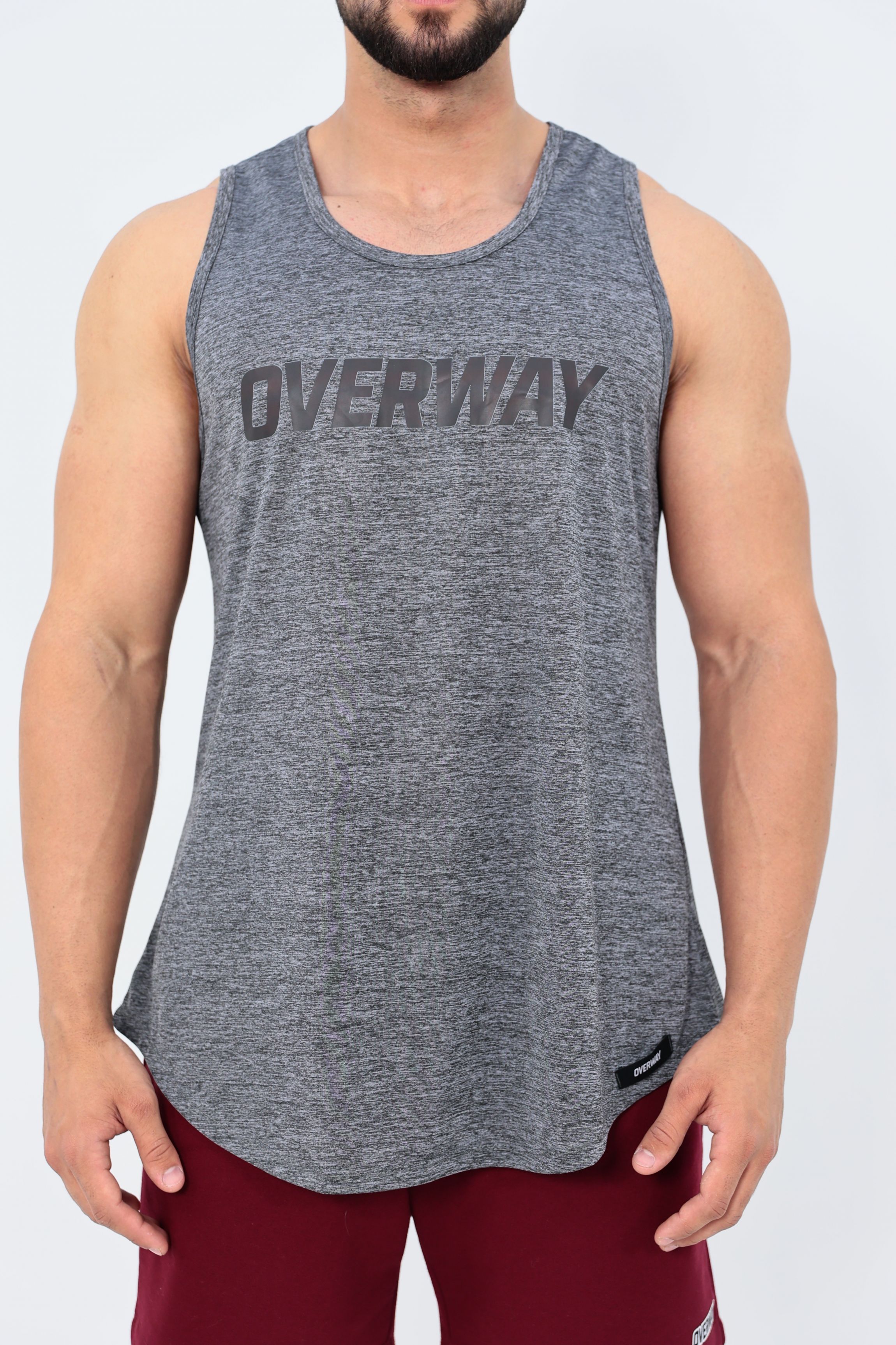 Regata OverDry Masculina / Active Fit - Cinza