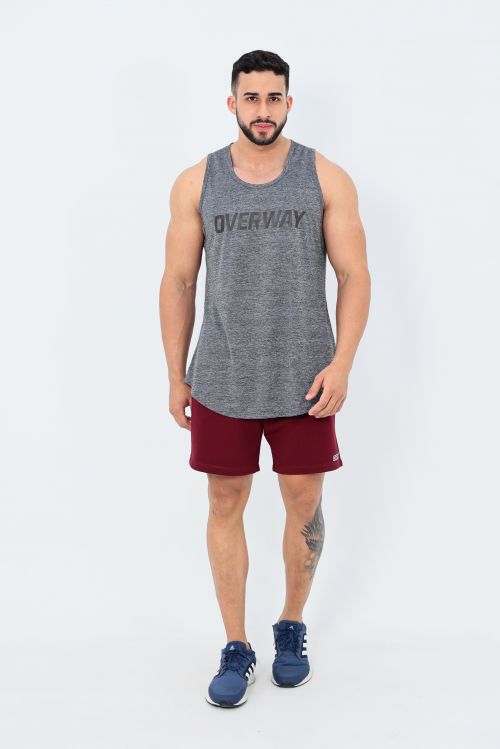Regata OverDry Masculina / Active Fit - Cinza