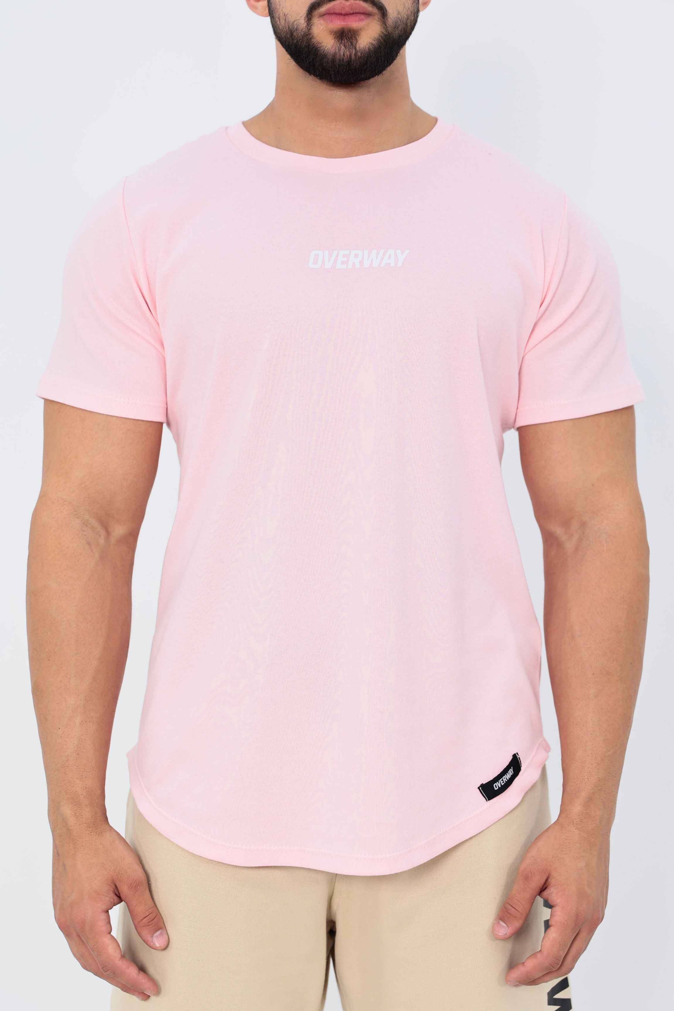 Camiseta OverCore Masculina / Regular Fit - Rosa