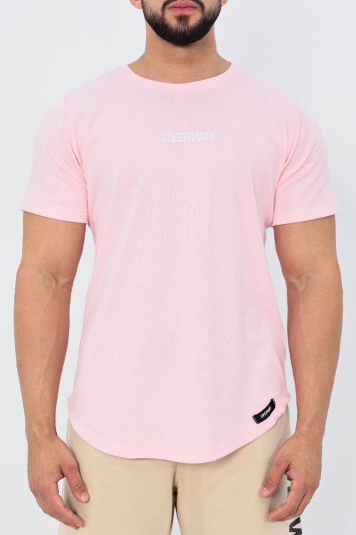 Camiseta OverCore Masculina / Regular Fit - Rosa