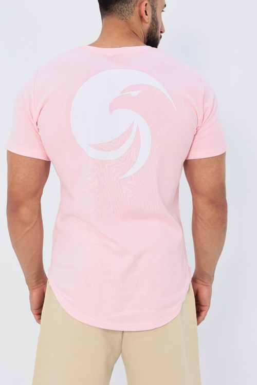 Camiseta OverCore Masculina / Regular Fit - Rosa
