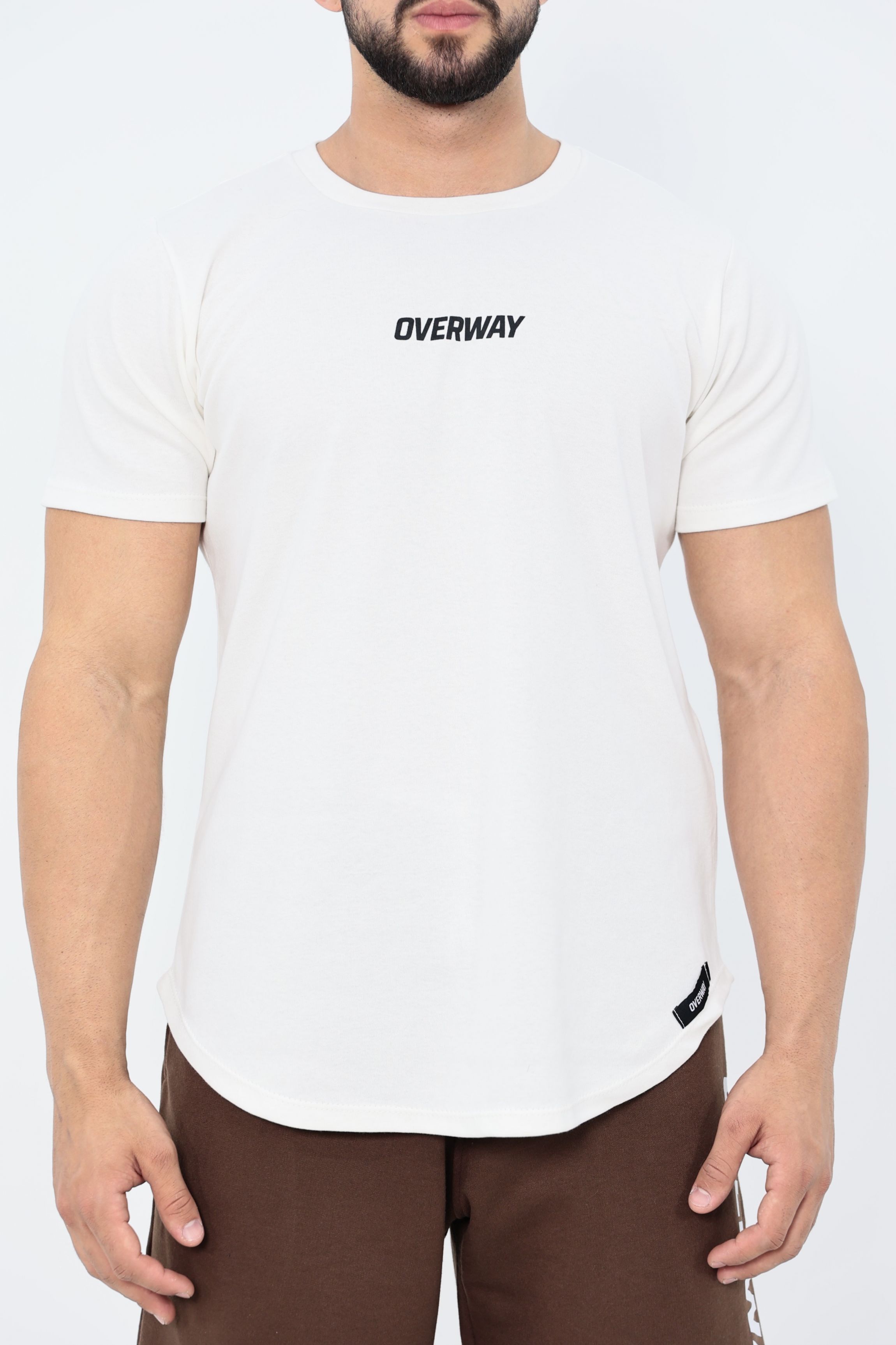 Camiseta OverCore Masculina / Regular Fit - Off-White