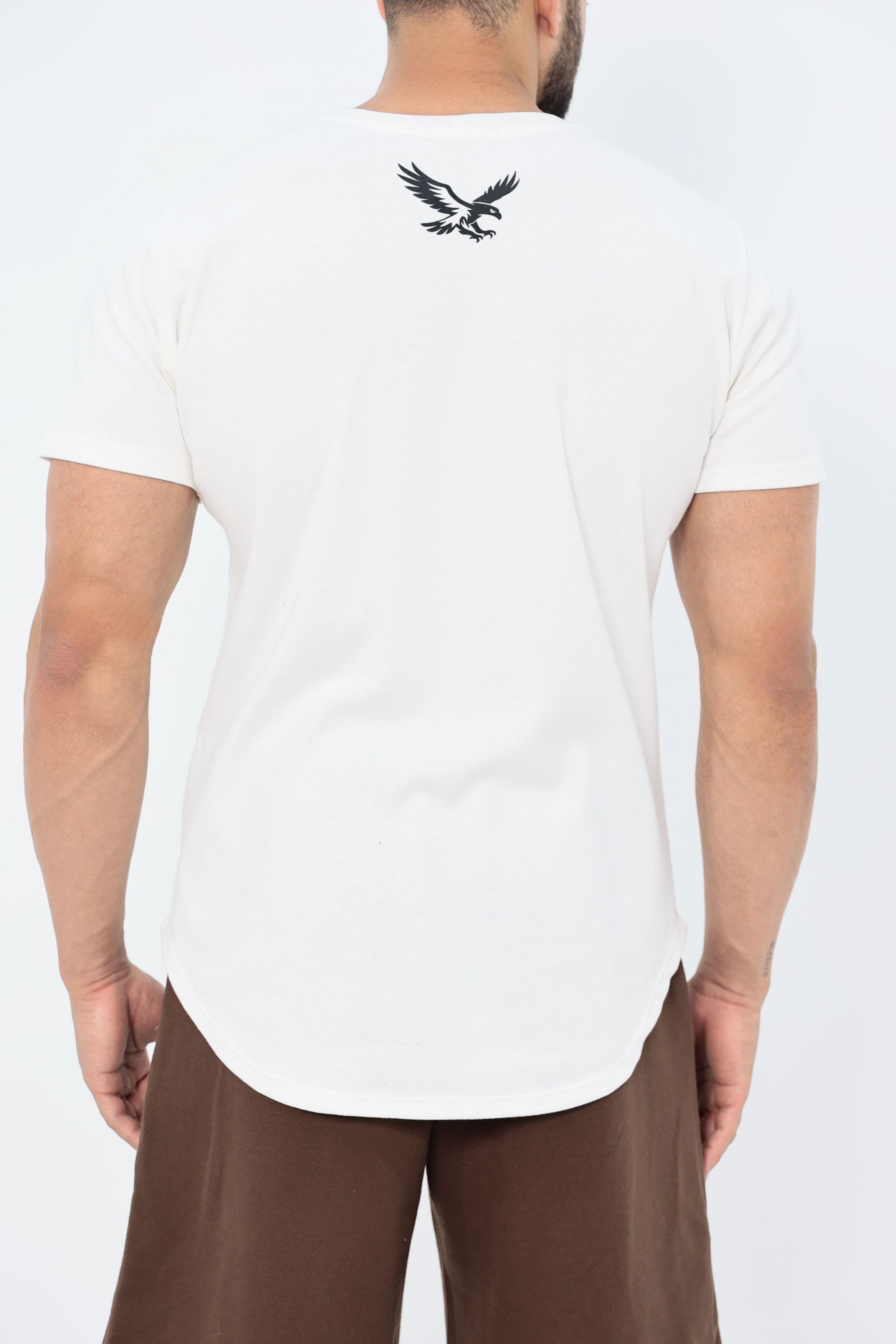 Camiseta OverCore Masculina / Regular Fit - Off-White