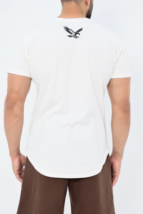 Camiseta OverCore Masculina / Regular Fit - Off-White