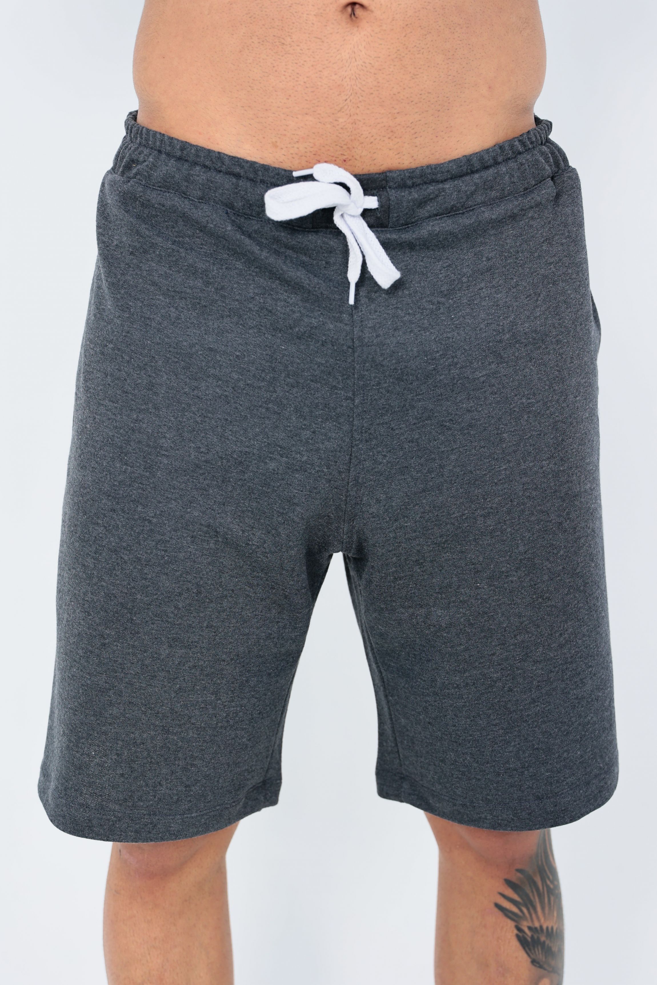 Bermuda OverComfort Moletom / Classic Fit - Mescla