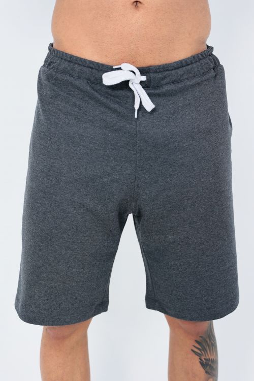 Bermuda OverComfort Moletom / Classic Fit - Mescla