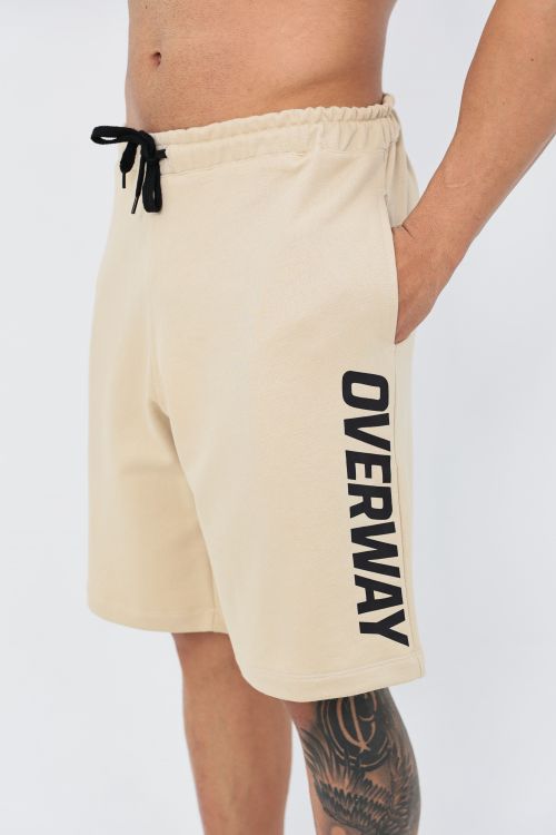 Bermuda OverComfort Moletom / Classic Fit - Bege