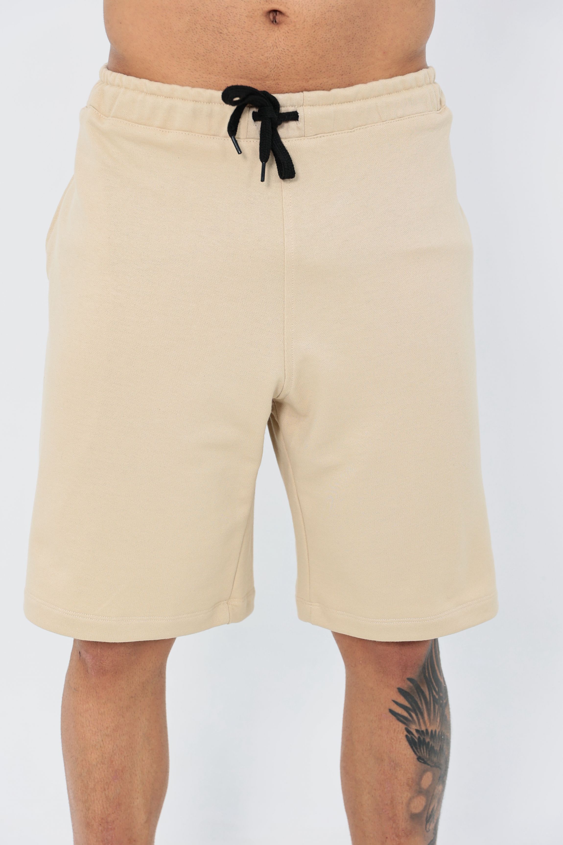 Bermuda OverComfort Moletom / Classic Fit - Bege