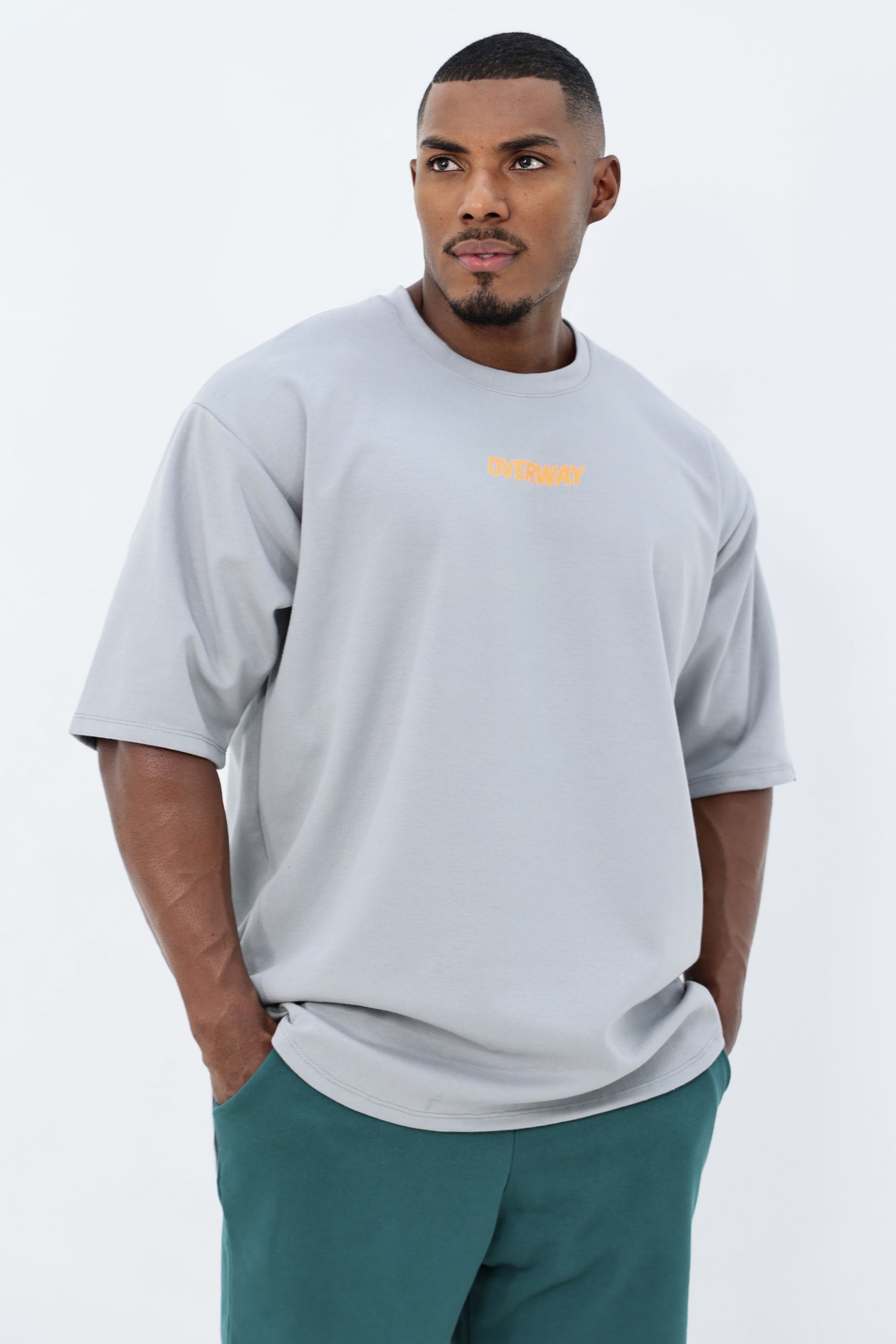 Camiseta OverHeavy 325 / Heavy Oversized - Cinza