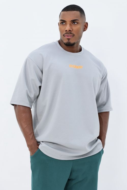 Camiseta OverHeavy 325 / Heavy Oversized - Cinza