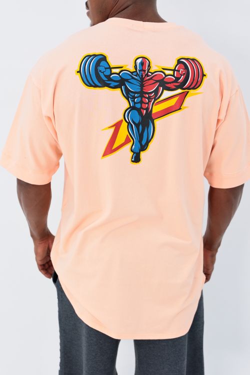 Camiseta OverSoft / Soft Oversized - Coral