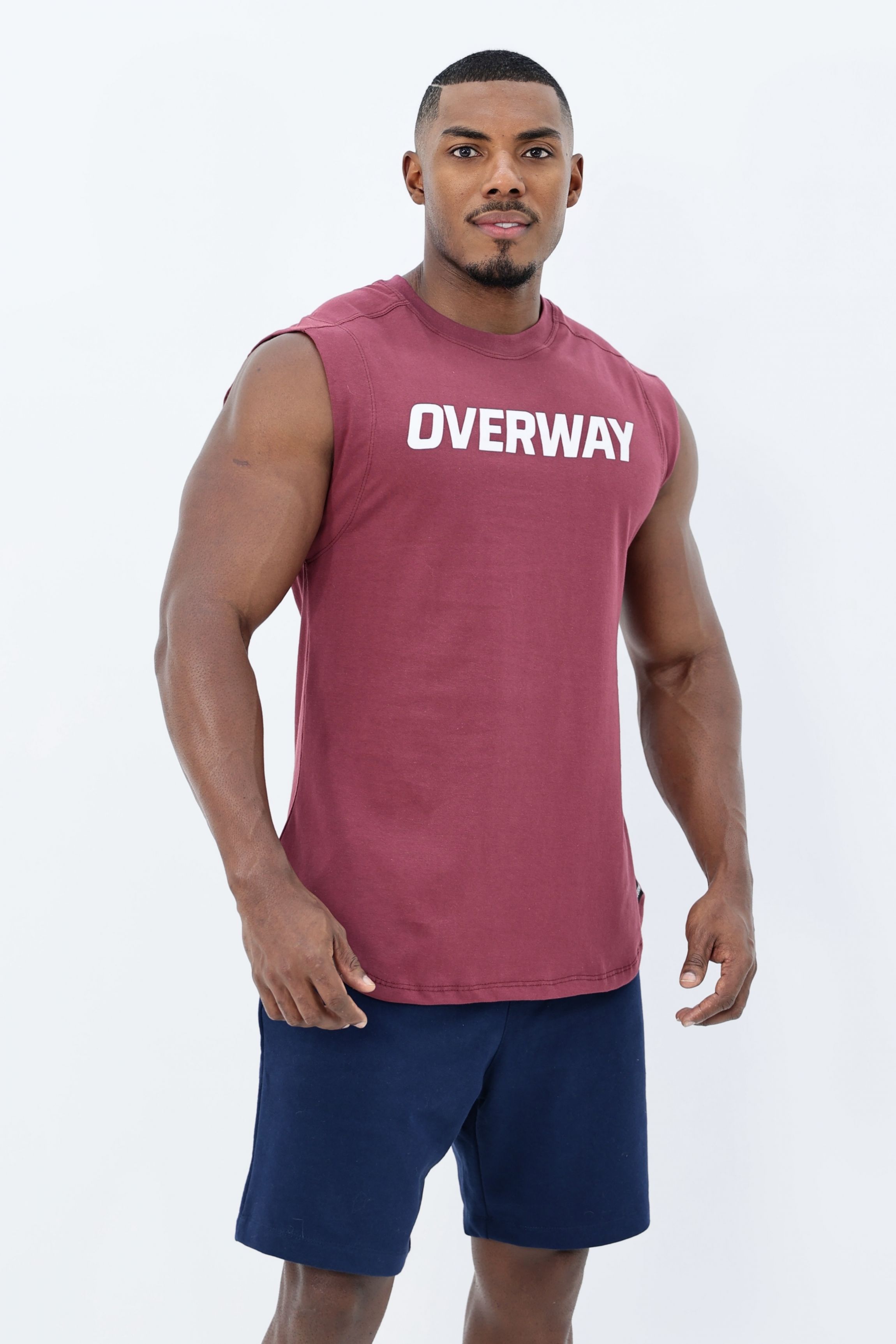 Regata OverCore 100% Algodão / Active Fit - Vinho