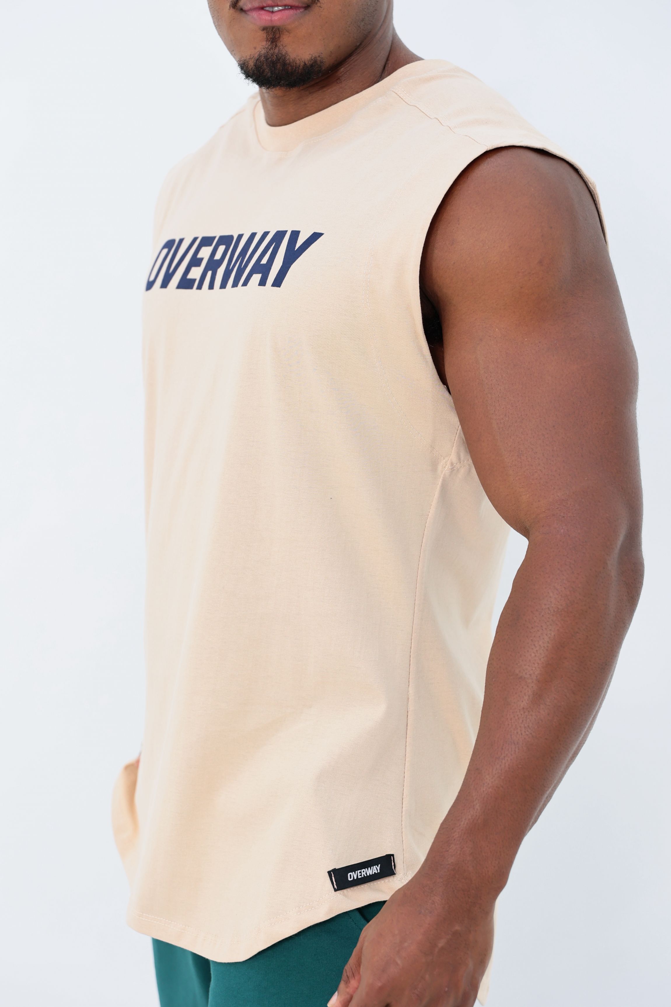 Regata OverCore 100% Algodão / Active Fit - Bege