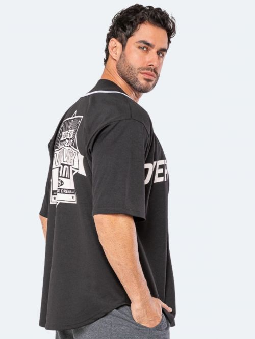 Camiseta OverBaseball / Sport Oversized - Preto