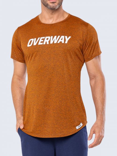 Camiseta OverDry Masculina / Athletic Fit - Laranja
