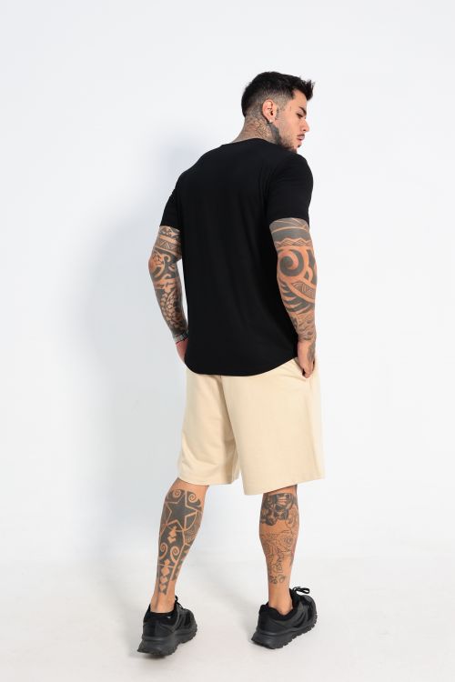Camiseta OverModal Masculina / Shape Fit - Preto