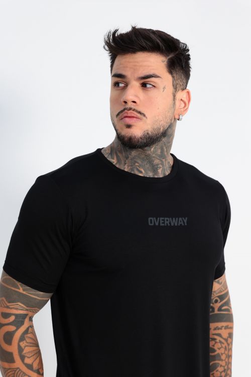 Camiseta OverModal Masculina / Shape Fit - Preto