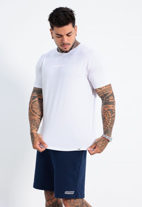 Camiseta OverModal Masculina / Shape Fit - Branca