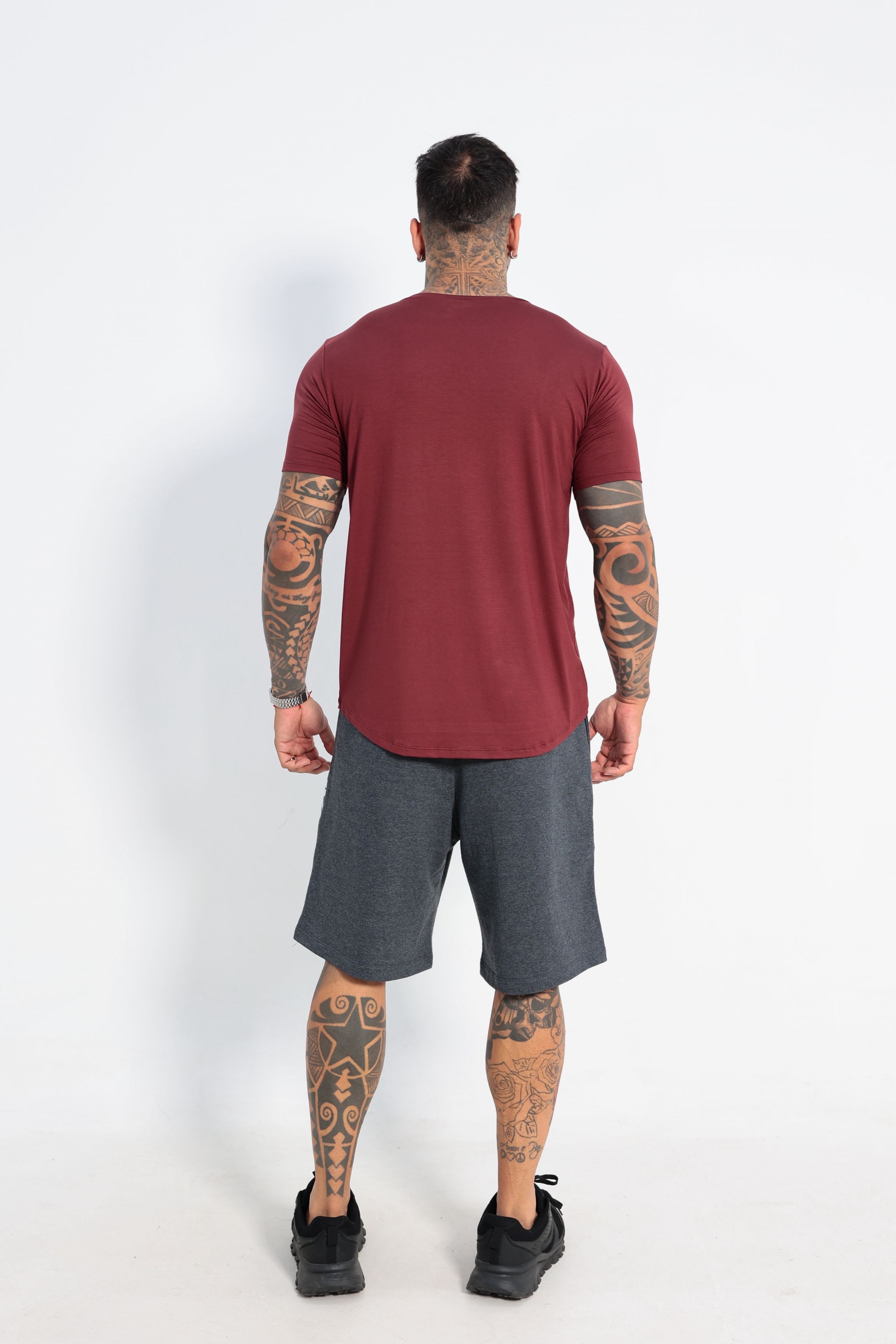 Camiseta OverModal Masculina / Shape Fit - Vinho