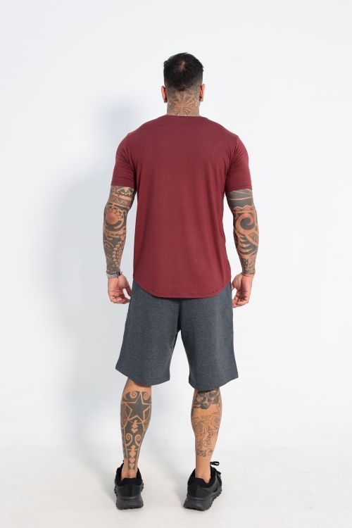 Camiseta OverModal Masculina / Shape Fit - Vinho