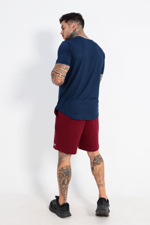 Camiseta OverModal Masculina / Shape Fit - Azul