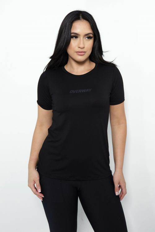 Camiseta OverModal Feminina / Essential Fit - Preto