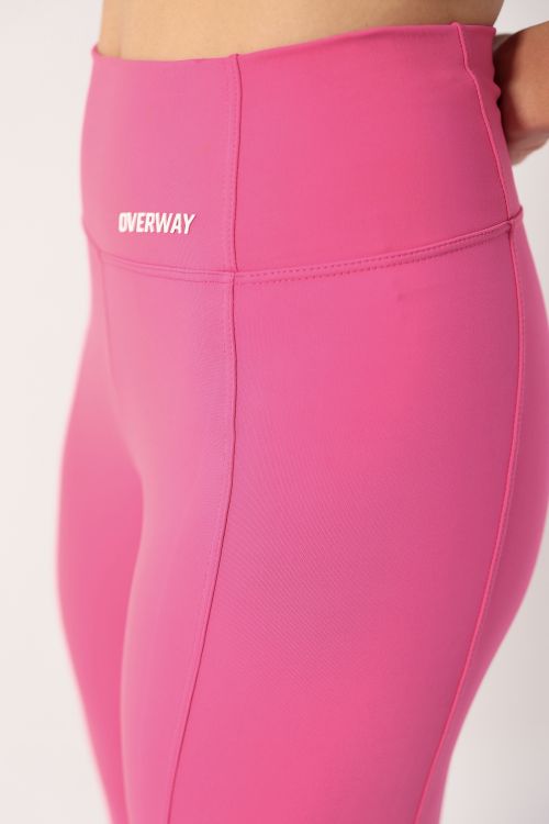 Legging OverFlex Feminina Blackout com Bolso / Flex Fit - Pink