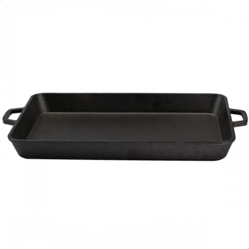 Assadeira de ferro Retangular 41 x 27 x 4,5 cm Santana