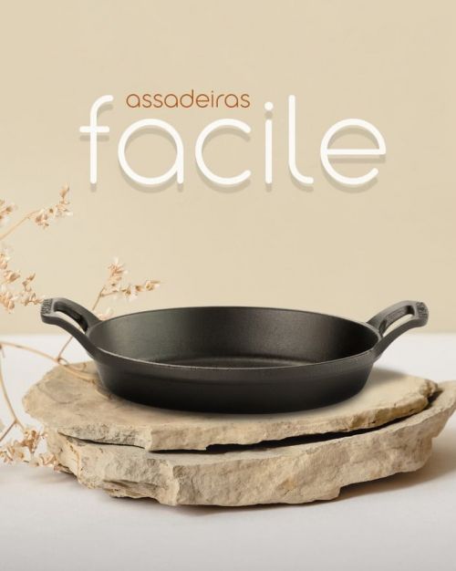 Assadeira Oval Facile 24x17cm N2