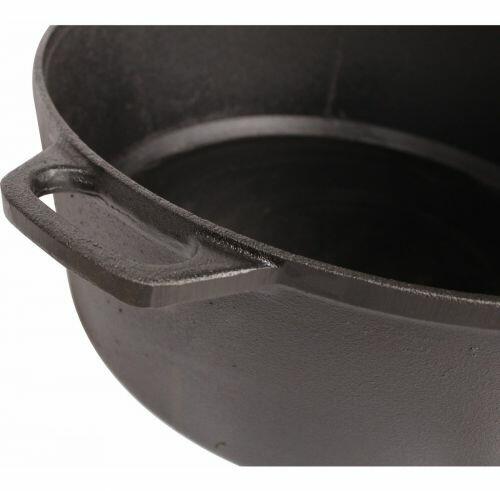 Caçarola 40cm 16 Litros Ferro Fundido Sem Tampa Santana