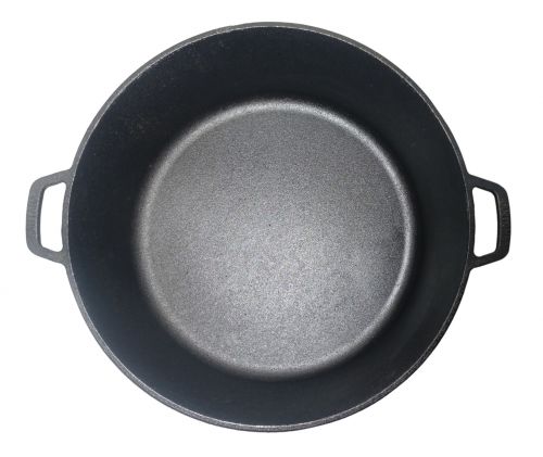 Caçarola 40cm 16 Litros Ferro Fundido Sem Tampa Santana