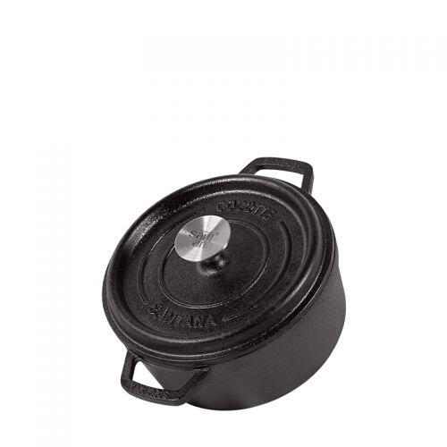 Ca�arola al�a de ferro tampa de ferro 1,7 litros cocotte 18 cm