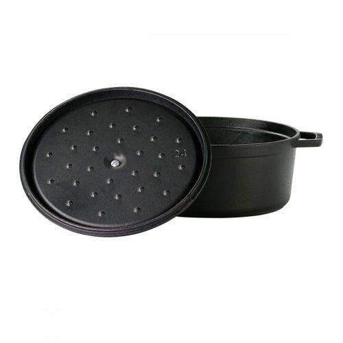 Caçarola Alça de Ferro Tampa de Ferro 2,2 litros Cocotte 20cm