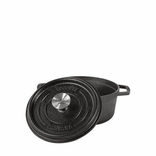 Caçarola Alça de Ferro Tampa de Ferro 2,2 litros Cocotte 20cm
