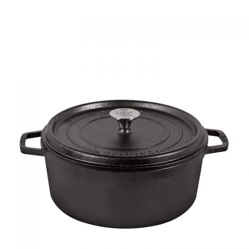 Caçarola alça de ferro tampa de ferro Cocotte 22 cm
