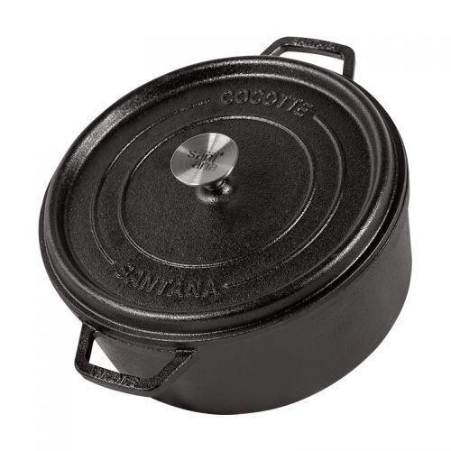 Ca�arola al�a de ferro tampa de ferro Cocotte 22 cm
