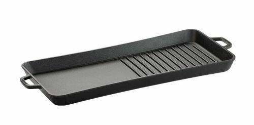 Chapa Assadeira Ferro Fundido Slim grill Santana 45 x 21 cm