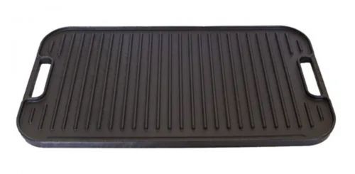 Chapa Dupla Face De Ferro Fundido Double Beef 48x26 Santana