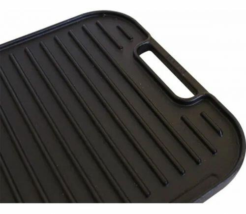 Chapa Dupla Face De Ferro Fundido Double Beef 48x26 Santana