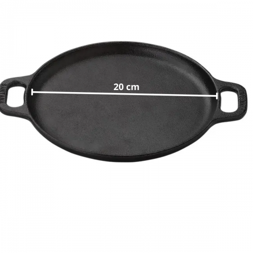 Chapa Petisco redonda 20cm sem suporte Santana