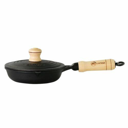 Frigideira de ferro para ovo Egg Pan 14 cm com tampa de Ferro