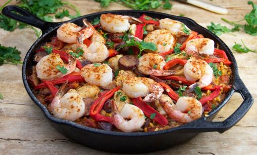 Frigideira Paella 36 cm di�metro com Tampa de Vidro Santana